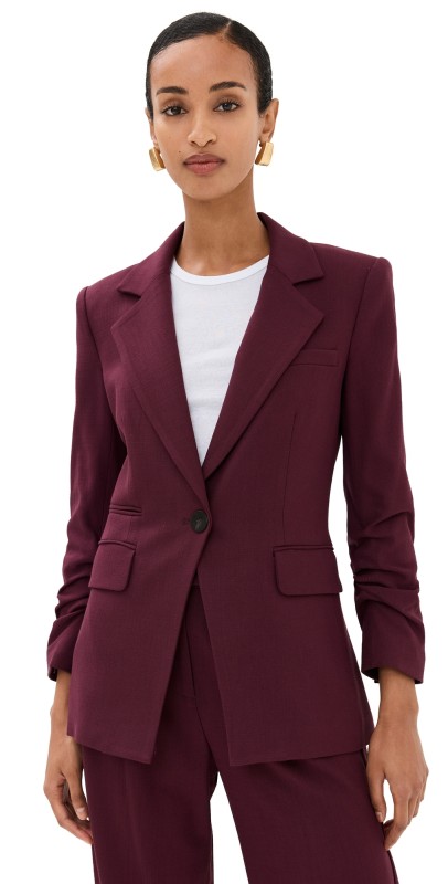 Veronica Beard Battista Dickey Jacket Port