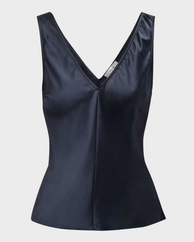 Savannah Silk V-Neck Tank Top