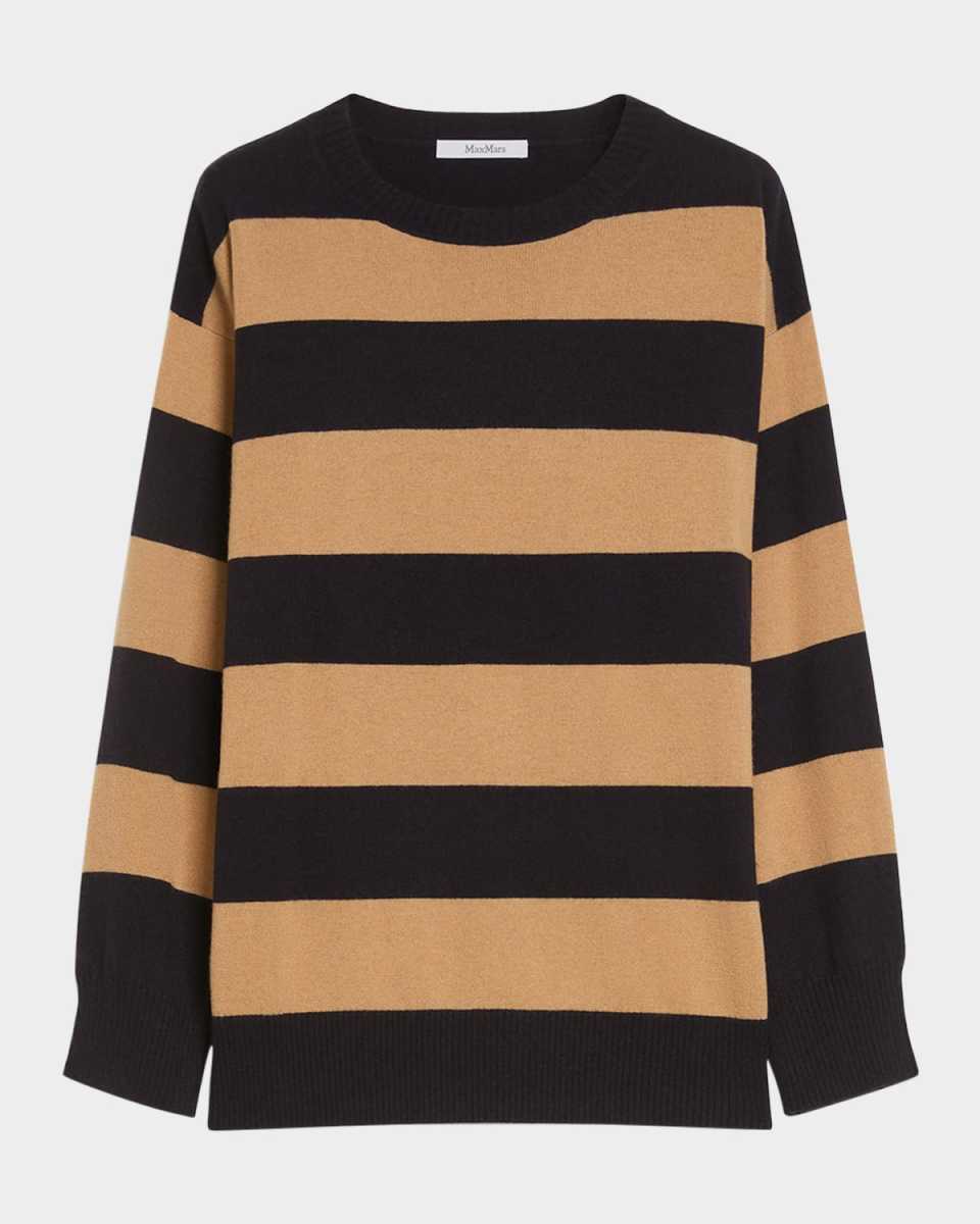 Faretra Stripe Wool Cashmere Sweat