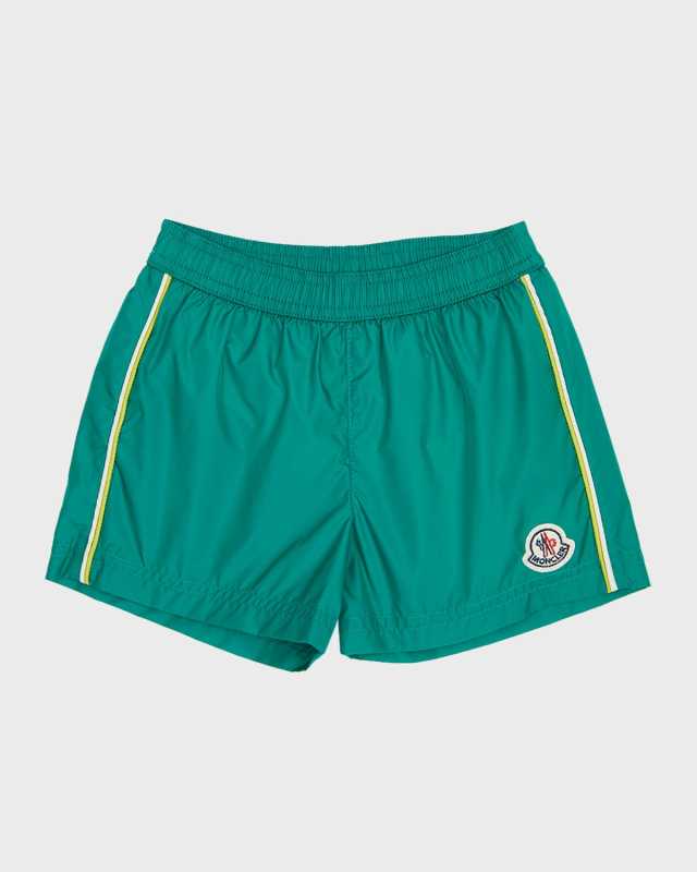 Boy's Boxer Mare Swim Trunks, Size 12M-3