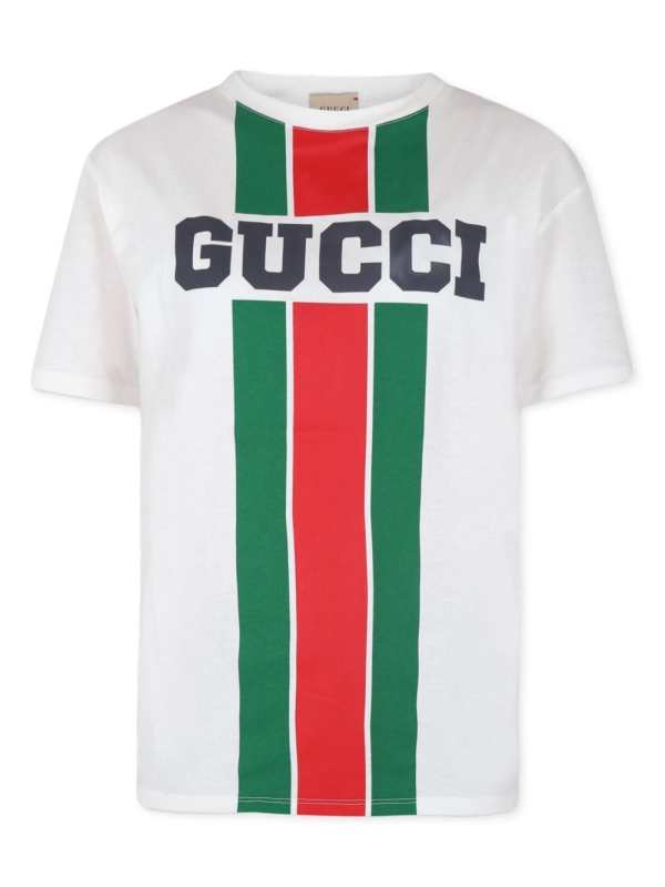 logo print cotton T-shirt