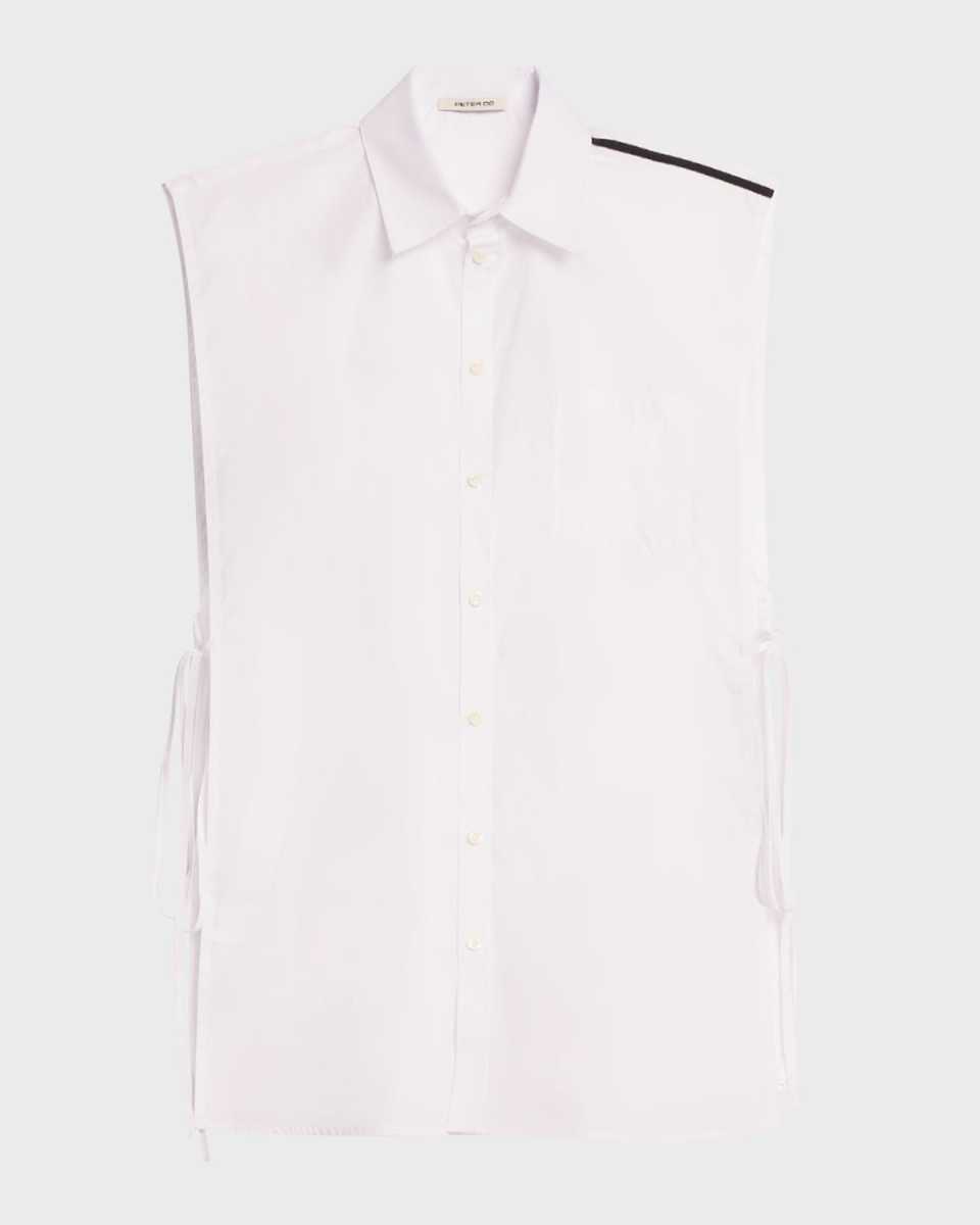 Peter Shirt Vest with Side Ties