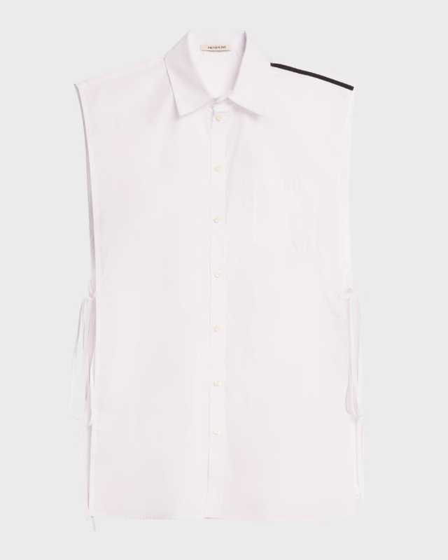 Peter Shirt Vest with Side Ties