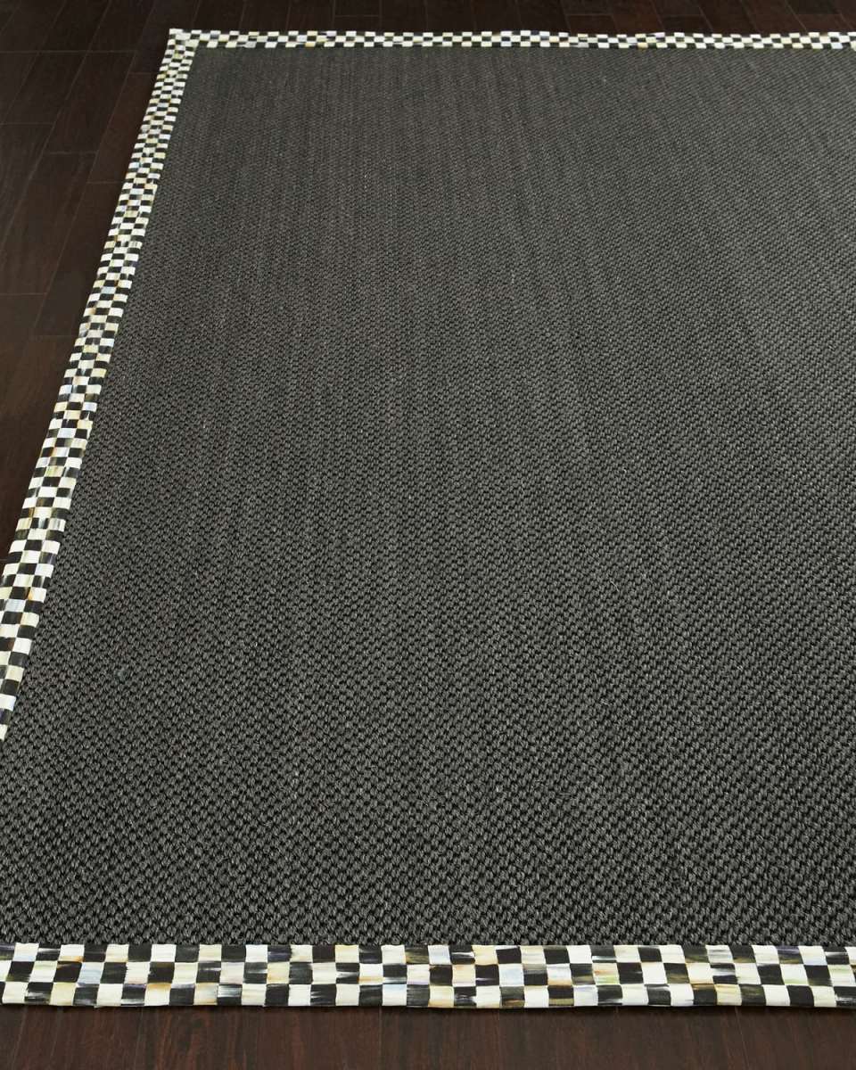 Courtly Check Sisal Rug, 3' x 5'