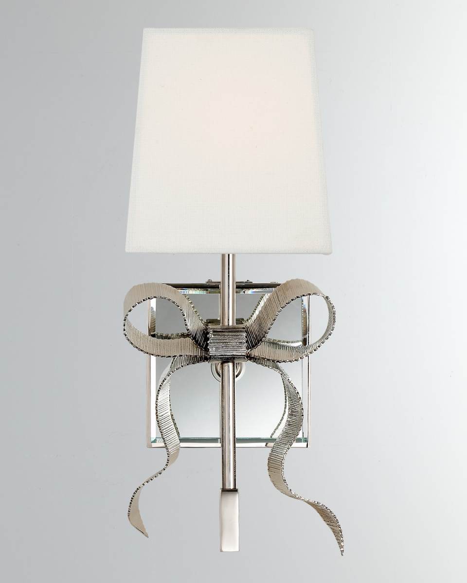 Ellery Grosgrain Bow Small Sconce