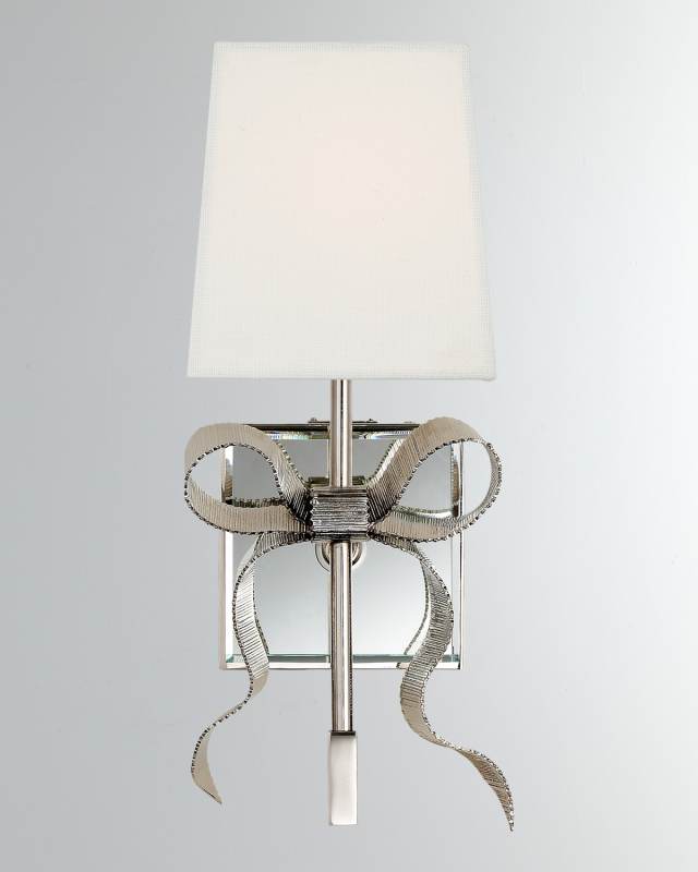 Ellery Grosgrain Bow Small Sconce