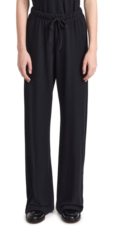 DONNI. Classics Sweater Wide Leg Pants Jet