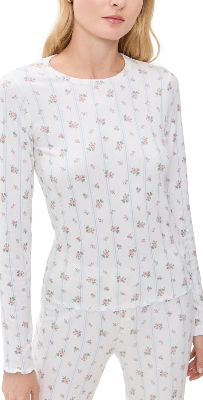 PJ Salvage Crazy In Love Top Ivory