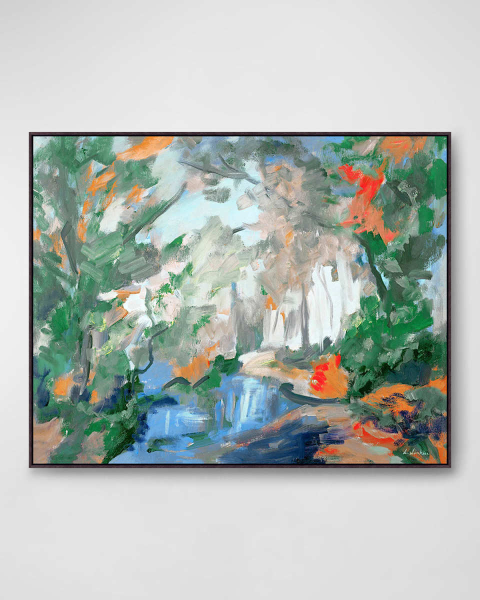 "Orange Sun" Giclee on Canvas