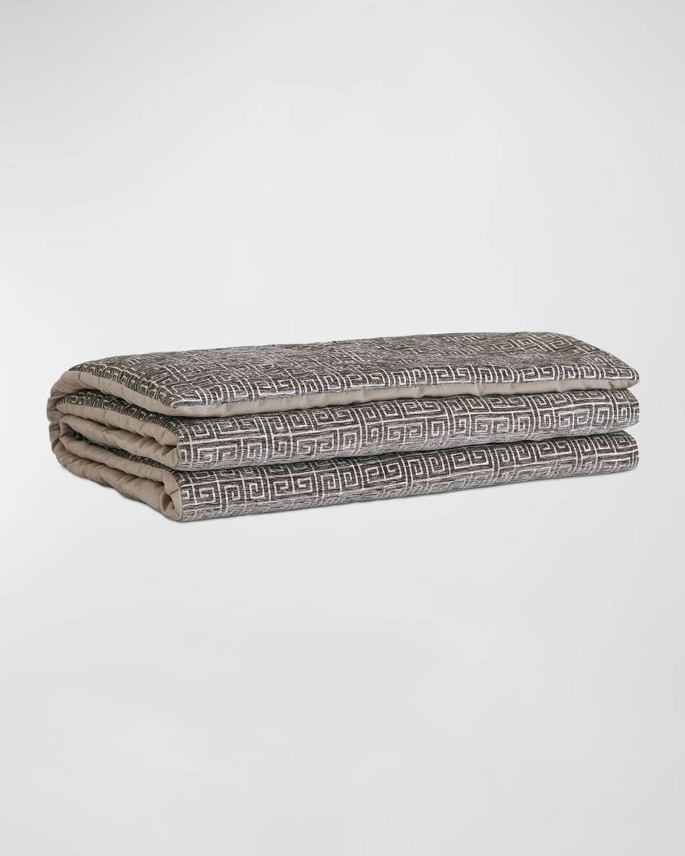 Murano Taupe Bed Scarf