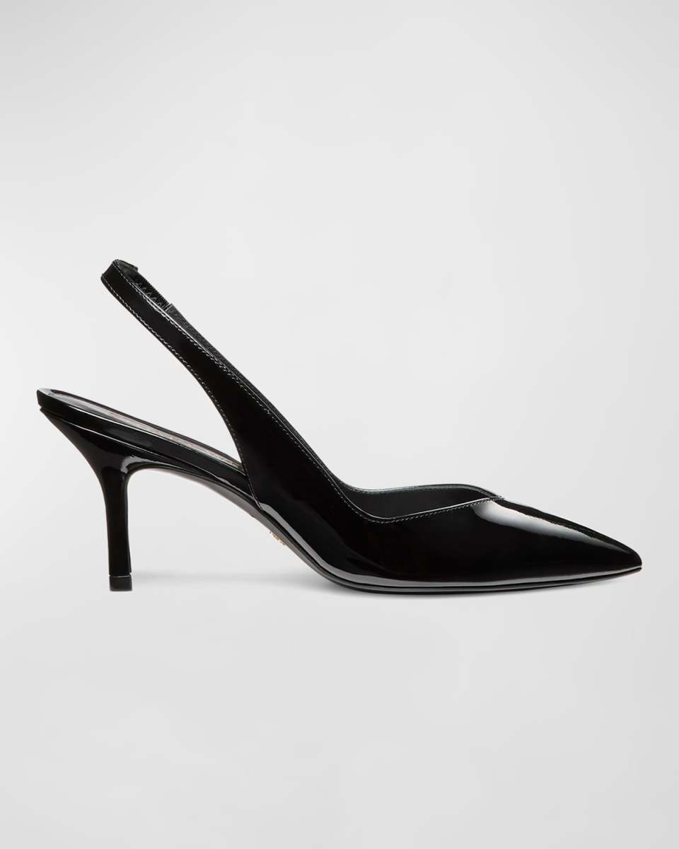 Eva Patent Slingback Pumps