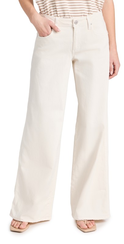 AMO Sabine Wide Leg Pants Bone