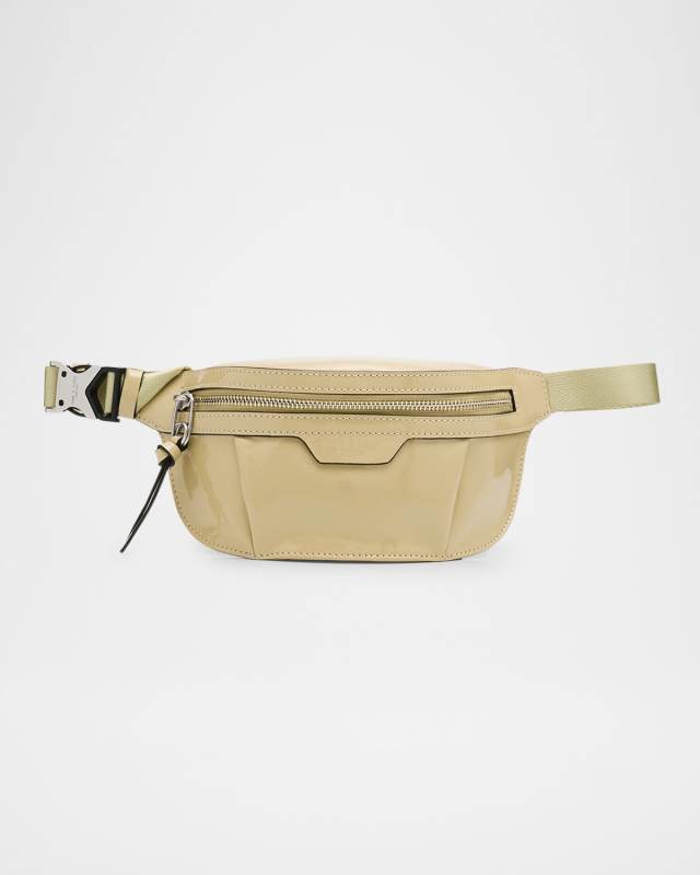 Commuter Mini Patent Leather Belt Bag