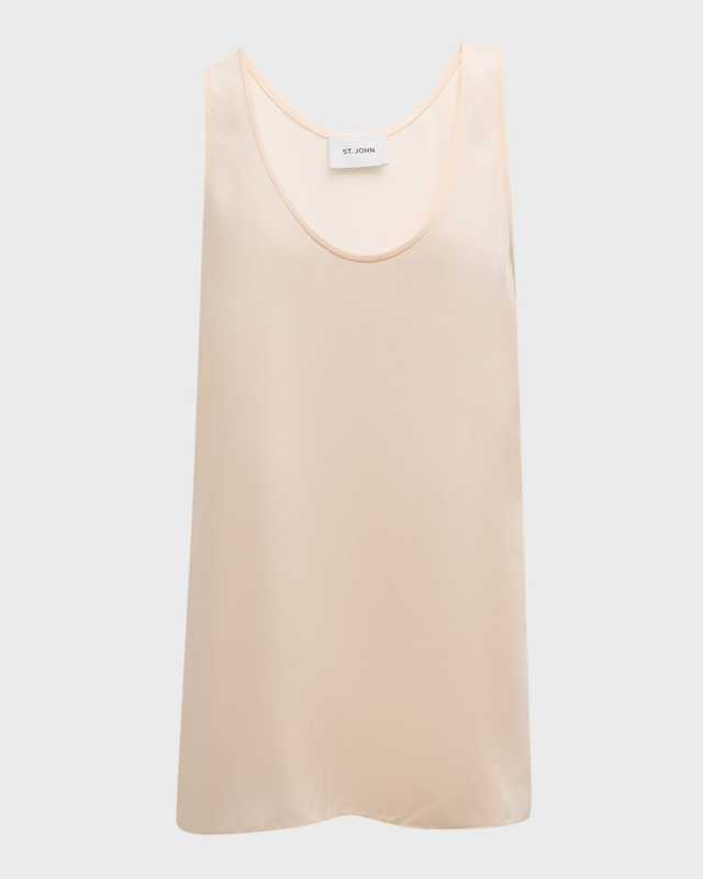 Silk Crepe de Chine Top