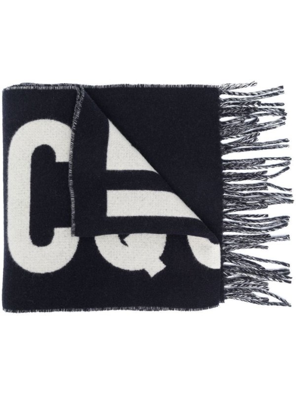 L'Echarpe Jacquemus virgin-wool scarf