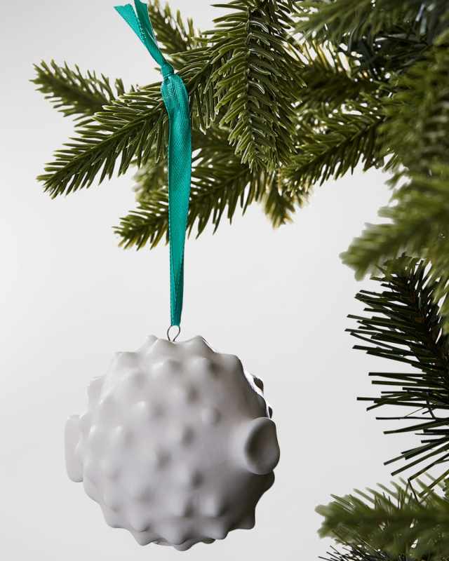Puffer Fish Christmas Ornament