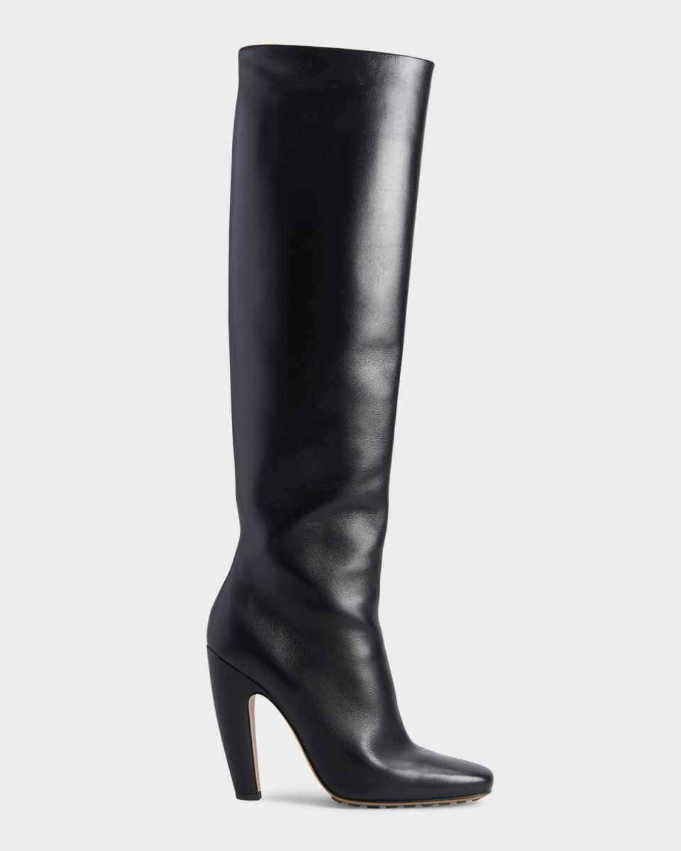 Leather Knee Boots
