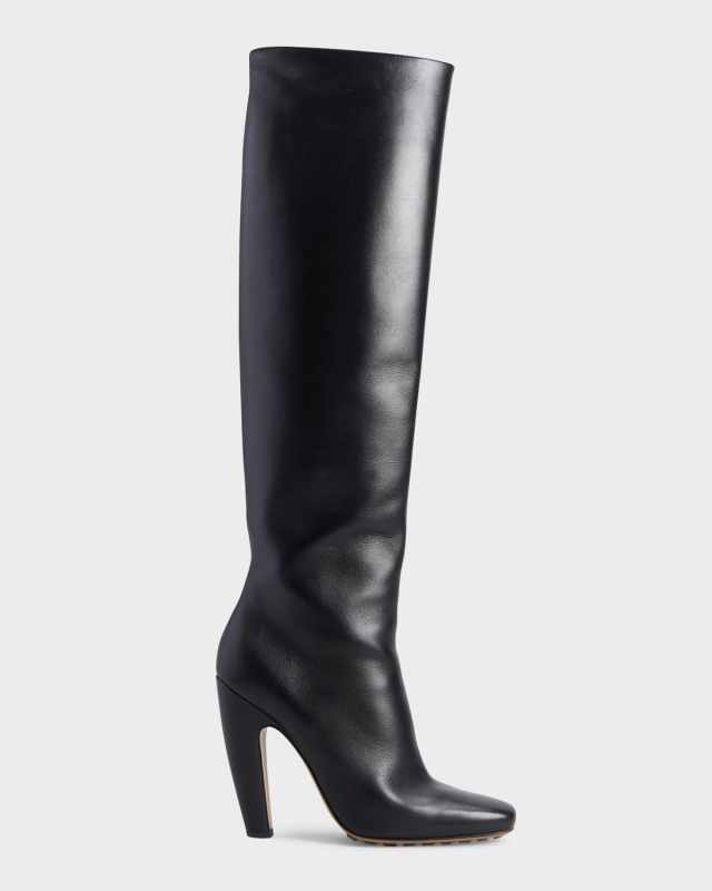 Leather Knee Boots