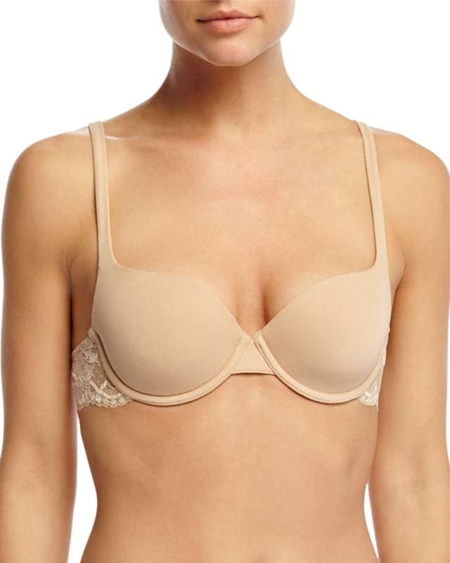 Souple Lace-Trim T-Shirt Bra