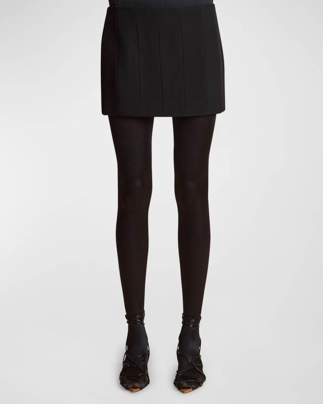 Meelar Paneled Mini Skirt