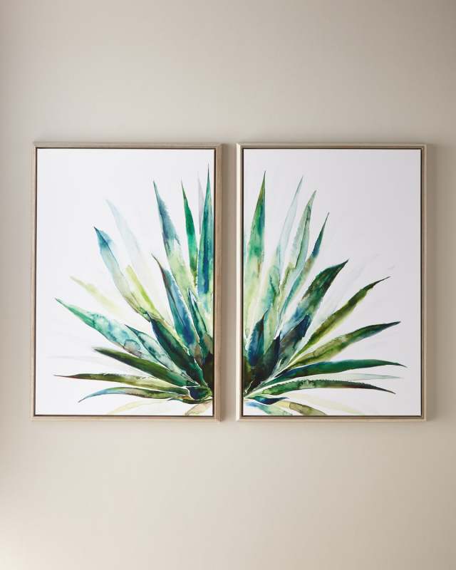 Verde Agave Wall Art, 30" x 45"