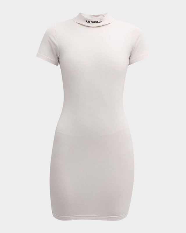 Balenciaga T-Shirt Mini Dress