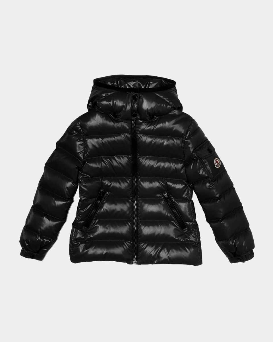 Kid's Bady Quilted Logo Jacket, Size 4-6