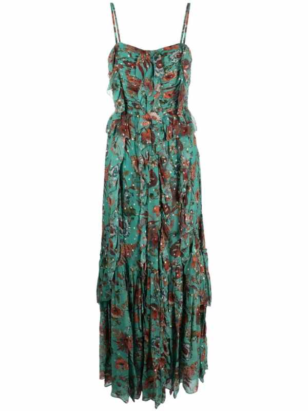 Colette floral-print maxi dress