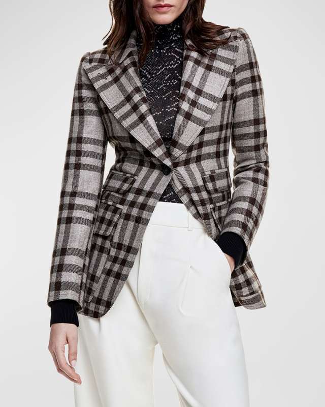 Rib Cuff Birkin Blazer