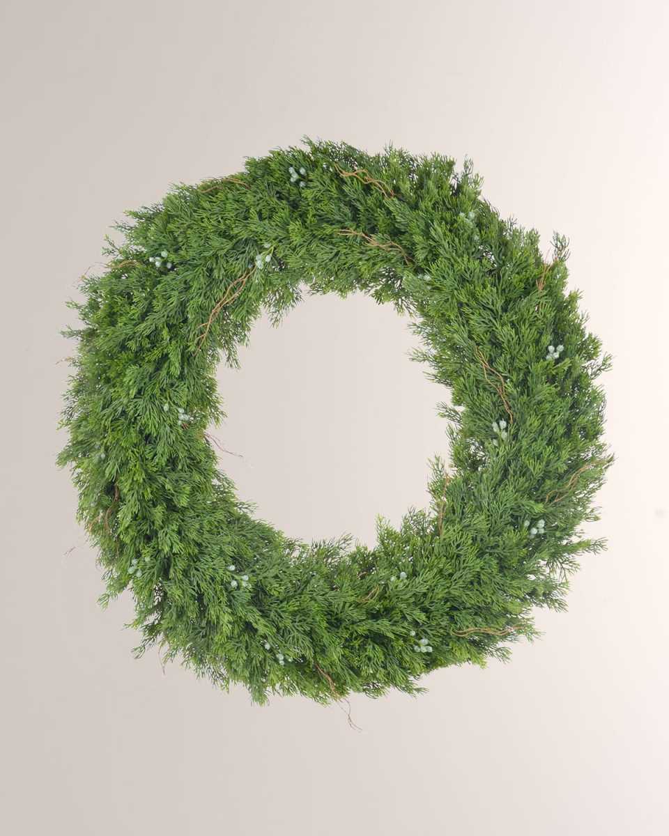 30" Mixed Berry & Pine Wreath