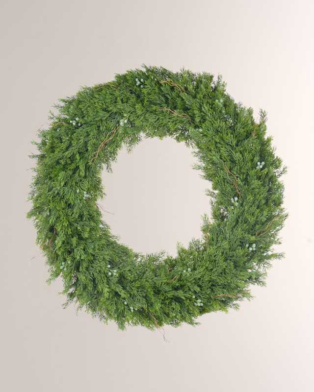 30" Mixed Berry & Pine Wreath