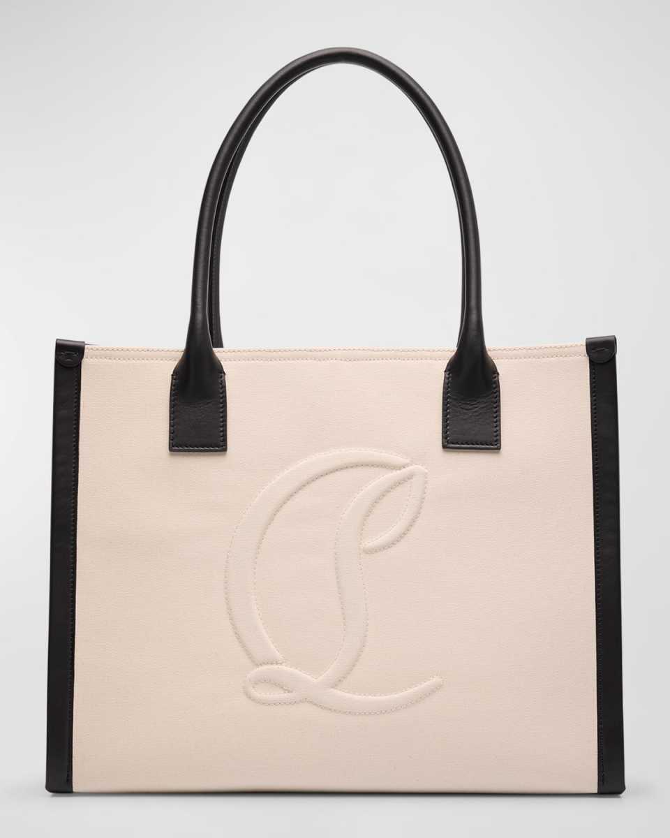 By My Side Large Canvas Tote Bag