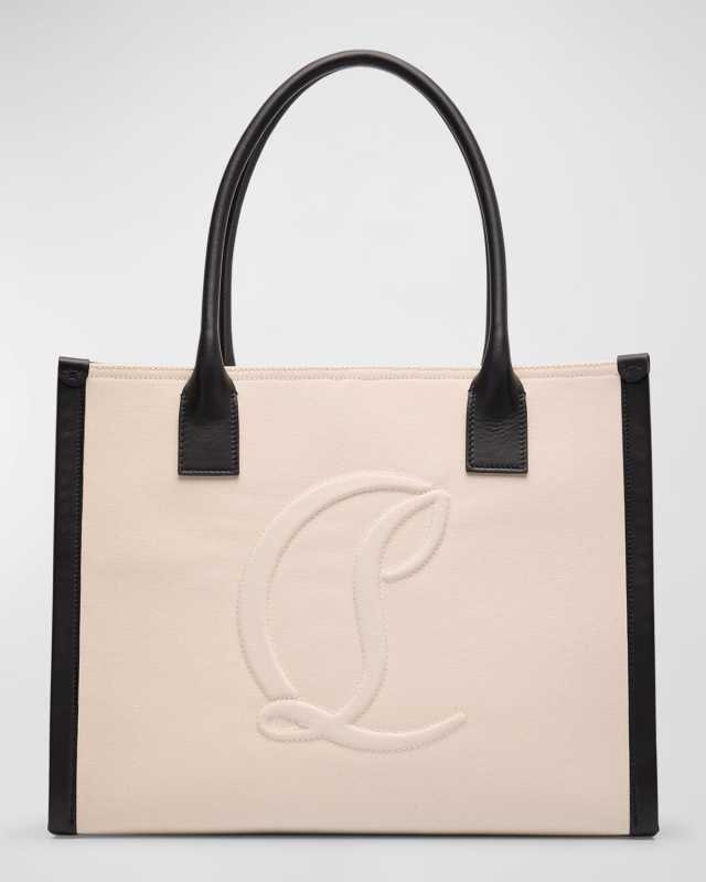 By My Side Large Canvas Tote Bag