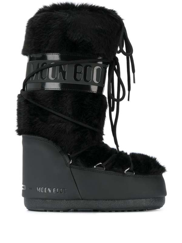 Icon faux-fur snow boots