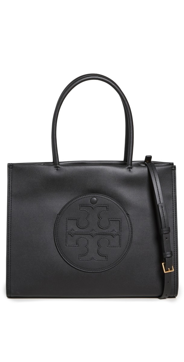 Tory Burch Ella Bio Small Tote Black