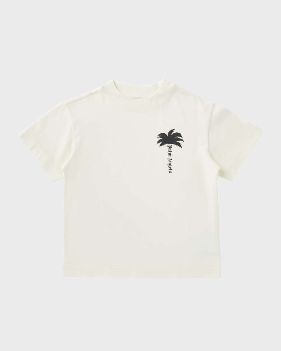 Boy's Palm Tree Logo-Print T-Shirt, Size