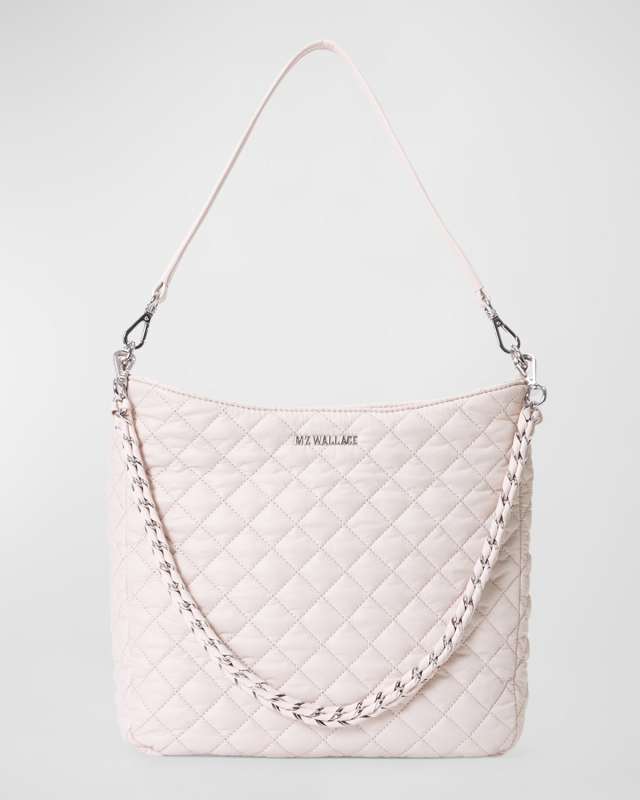 Crosby Quilted Leather Hobo Bag