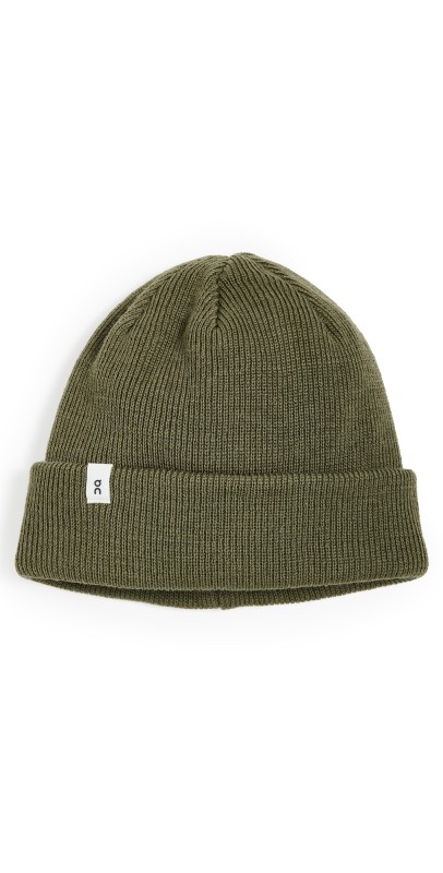 On Merino Beanie Oliv