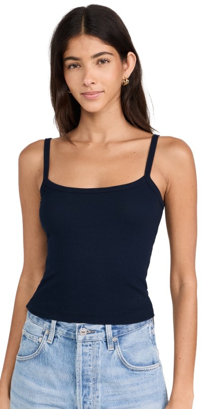 Cotton Citizen Verona Spaghetti Tank Super Navy