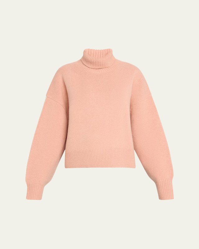 Wolfgang Colorblock Wool Turtleneck