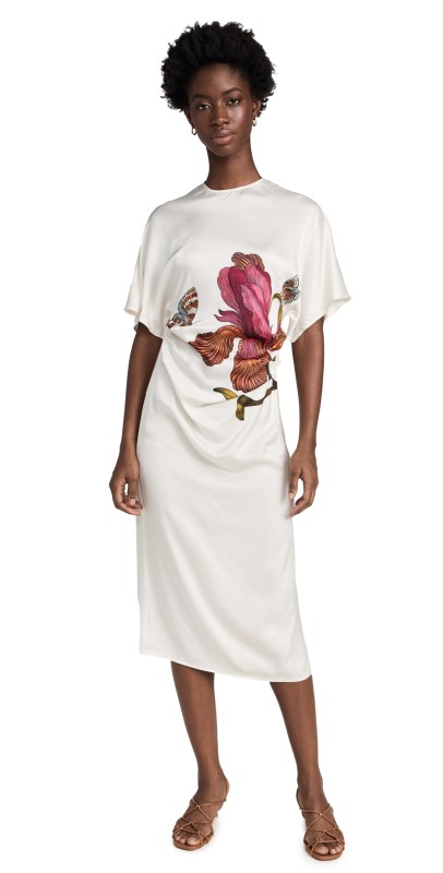 Chufy Iris Dress Flower Camelia