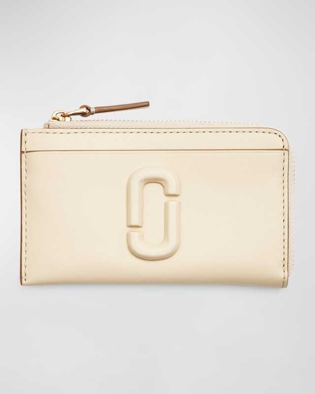 The Leather J Marc Top Zip Multi Wallet