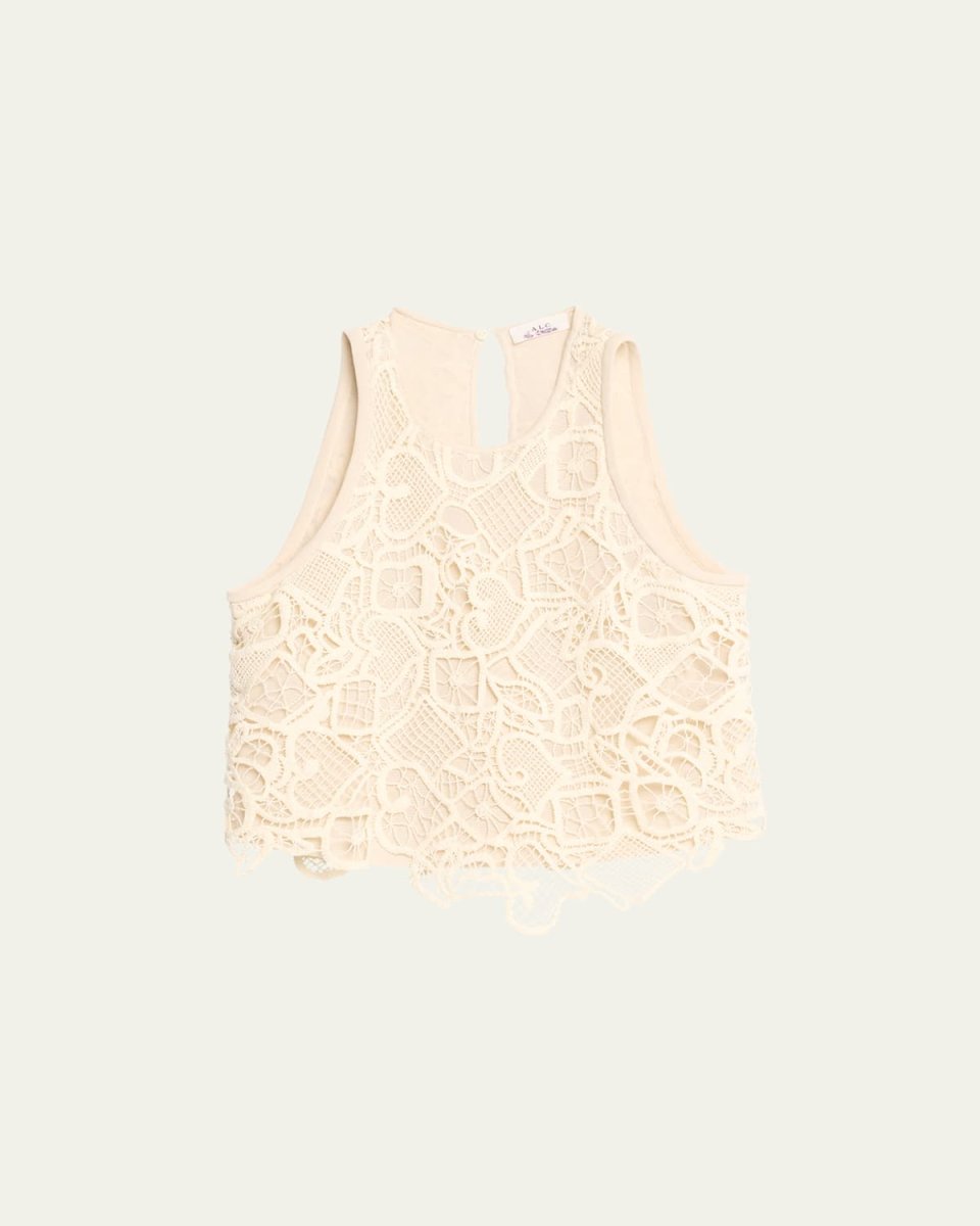 Lena Overlay Lace Tank Top
