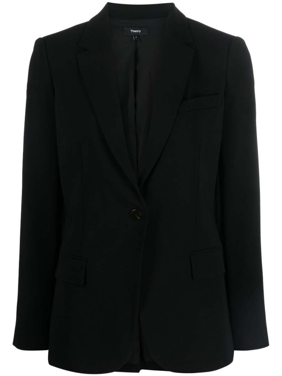 Staple single-breasted blazer