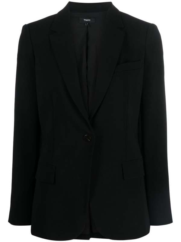 Staple single-breasted blazer
