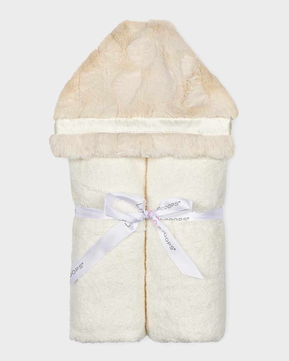 Kid's Plush Hooded Towel