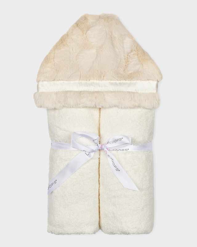Kid's Plush Hooded Towel