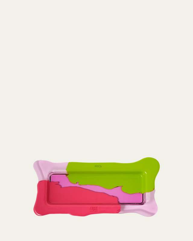 Try Rectangle Resin Tray, 6" x 12"