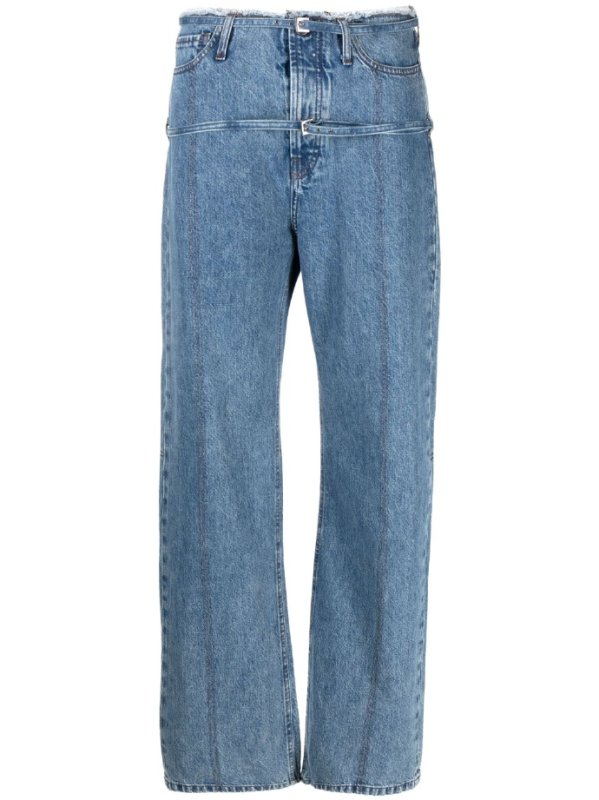 Jacquemus Le De Nimes Caraco straight-leg jeans