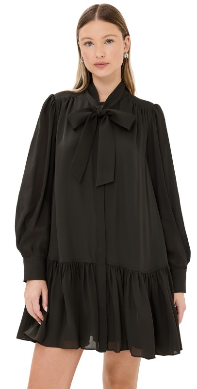 SIMKHAI Quince Mini Dress Black